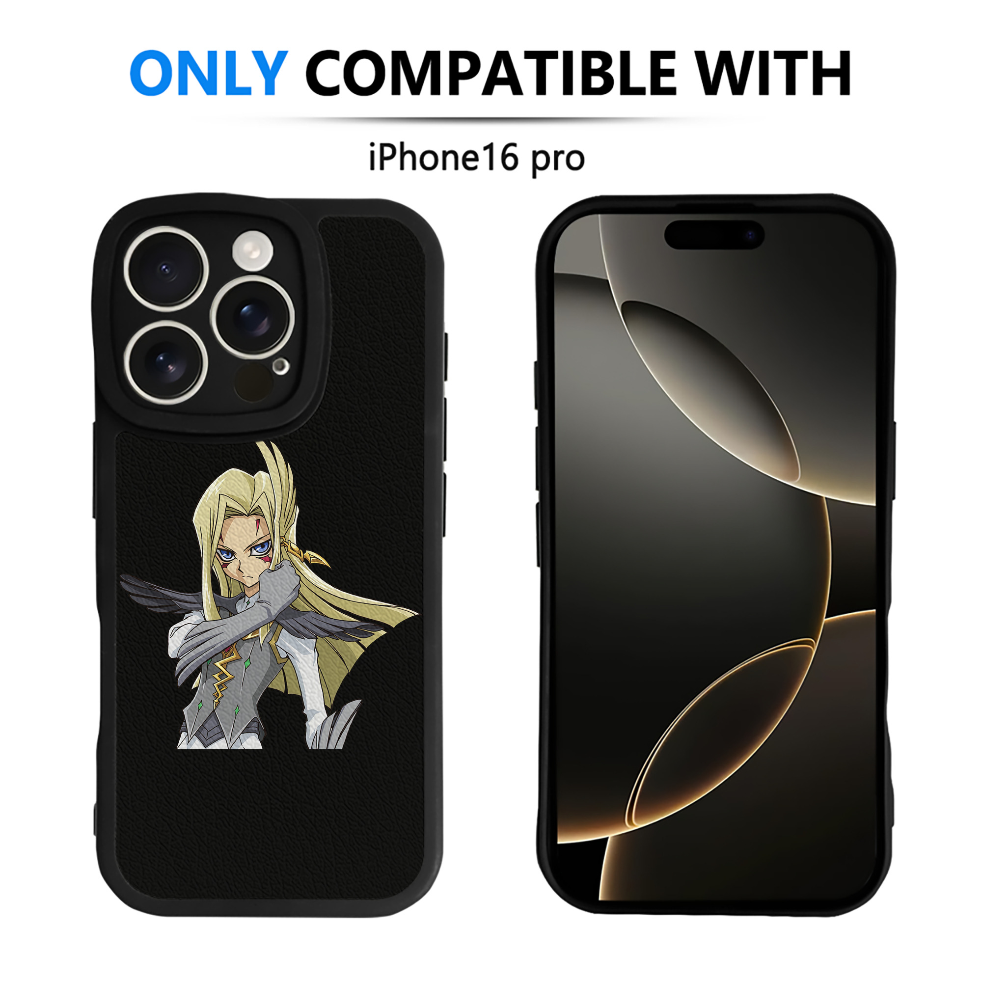 遊☆戯☆王 Yu-Gi-Oh! 【iPhone 16シリーズ対応】シリコンスマホケース（レザー調） 材質：シリコン